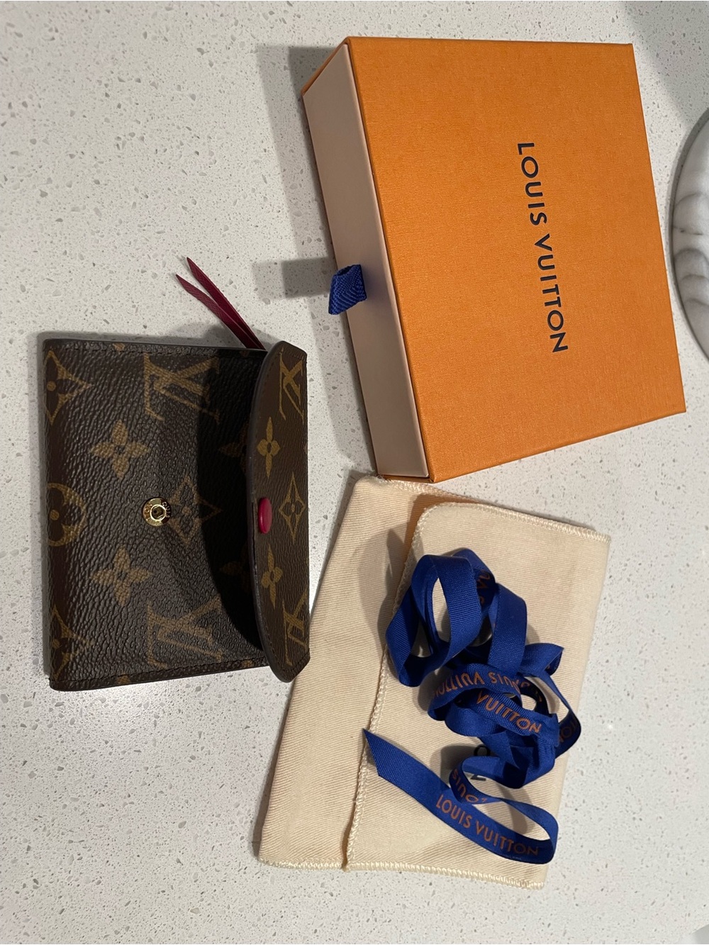 Louis Vuitton Brown Monogram Small Wallet